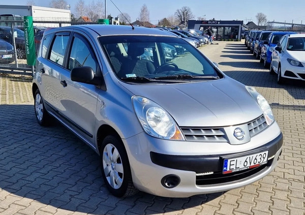 Nissan Note cena 12900 przebieg: 153000, rok produkcji 2006 z Kutno małe 631